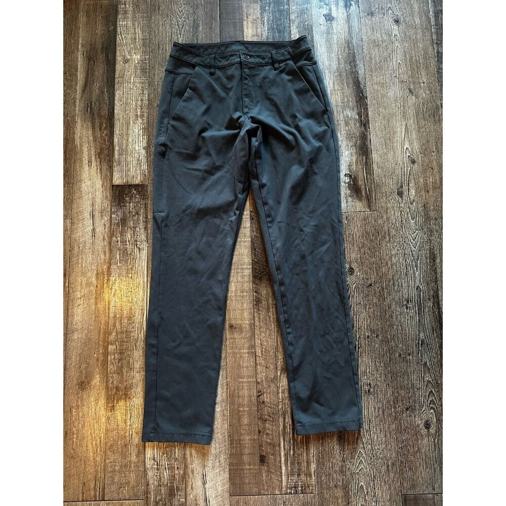 BYLT Basic Everyday Pant 2.0 Slim Fit in Dark Gray Size 31 X 30